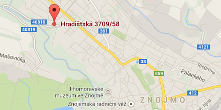 mapa kde najdete autodopravu Bruck